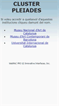 Mobile Screenshot of pleiades.cbuc.cat